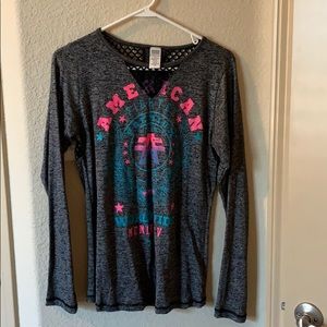 Long sleeve athletic top